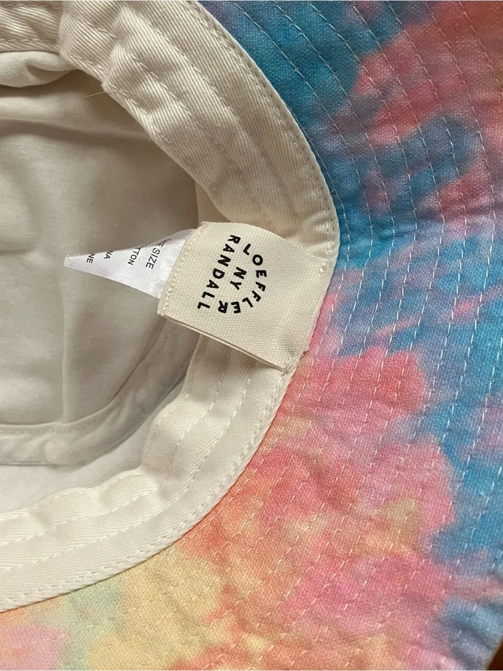 Loeffler Randall Tie-Dye Bucket Hat